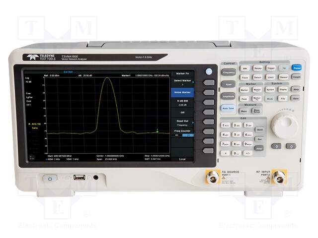 Band: 10M÷1,5GHz; Display: LCD TFT 10,1" (1024x600)