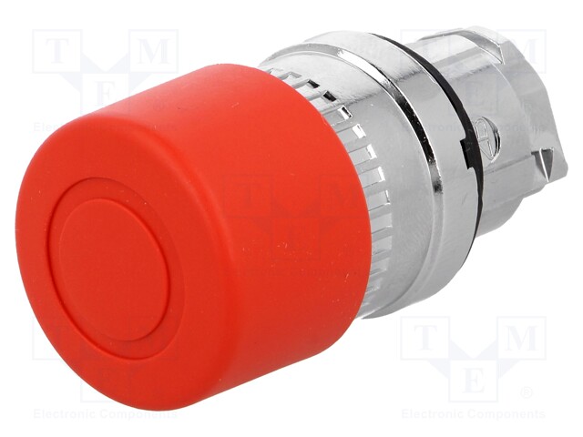 Switch: emergency stop with key; Stabl.pos: 2; 22mm; red; IP66