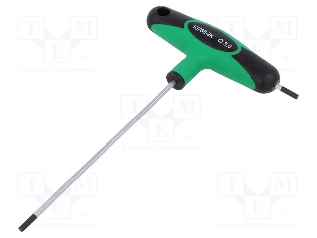 Screwdriver; Allen hex key; HEX 3mm; Blade length: 150mm