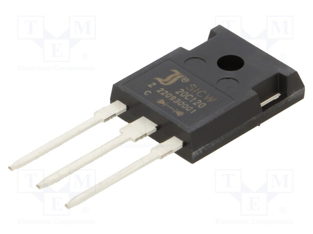 Diode: Schottky rectifying; SiC; THT; 1.2kV; 2x10A; TO247-3; tube