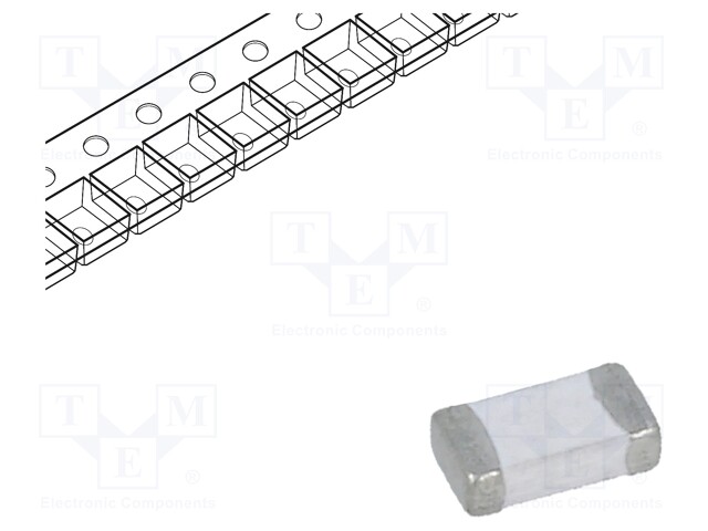 Fuse: fuse; 10A; 24VDC; SMD; ceramic; Case: 1206; SFH