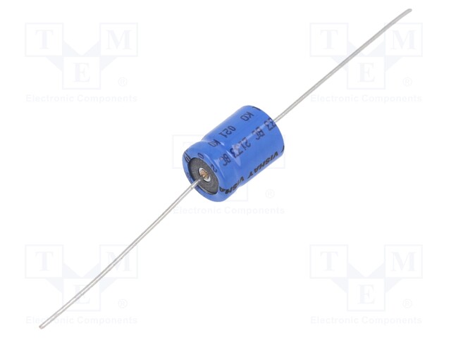 Electrolytic Capacitor, 100 µF, 40 V, 021 ASM Series, ± 20%, Axial Leaded, 2500 hours @ 85°C