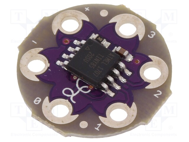 Controller; Arduino; No.of in./out: 4; IC: ATtiny85; metalic holes