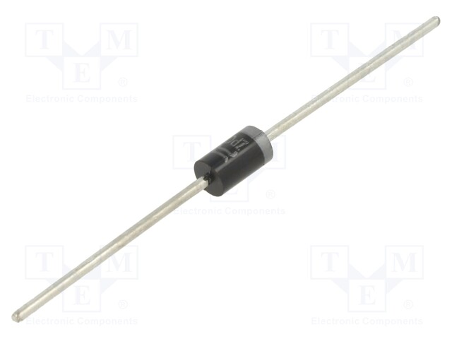 Diode: rectifying; THT; 800V; 3A; Ammo Pack; Ifsm: 100A; DO201; 0.5us