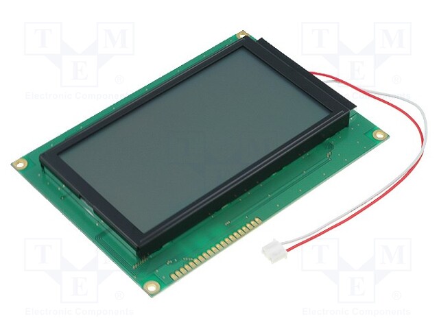 Display: LCD; graphical; 128x64; FSTN Positive; 93x70x13.6mm; LED