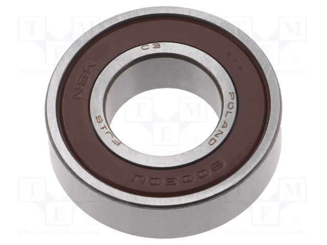 Bearing: ball; Øint: 17mm; Øout: 35mm; W: 10mm; bearing steel