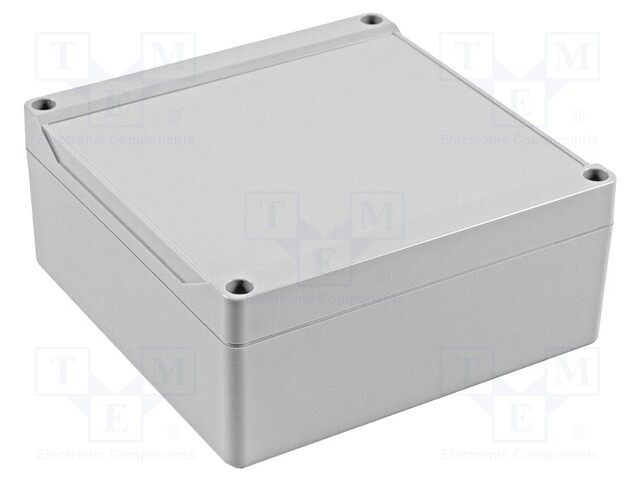 Enclosure: multipurpose; X: 140mm; Y: 140mm; Z: 60mm; 1555; grey; IP68