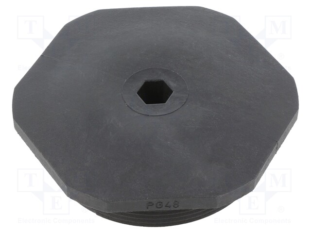 Stopper; PG48; IP54; Mat: polyamide; black; Man.series: V-NE PG