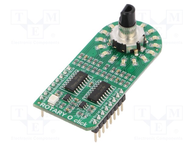 Click board; rotary encoder,LED matrix; SPI; EC12D; 3.3/5VDC