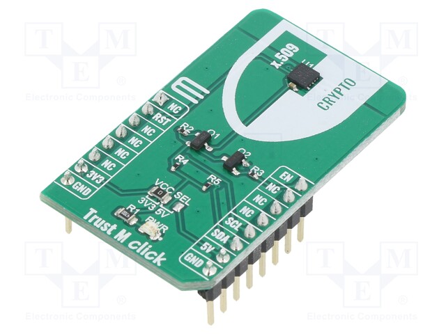 Click board; encrypting; GPIO,I2C; SLS 32AIA010; 3.3/5VDC