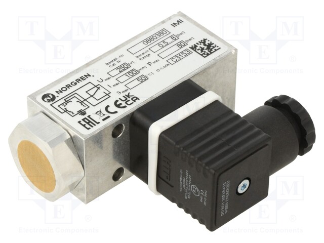 0.5÷8bar; Connection: G 1/4"; Module: pressure switch