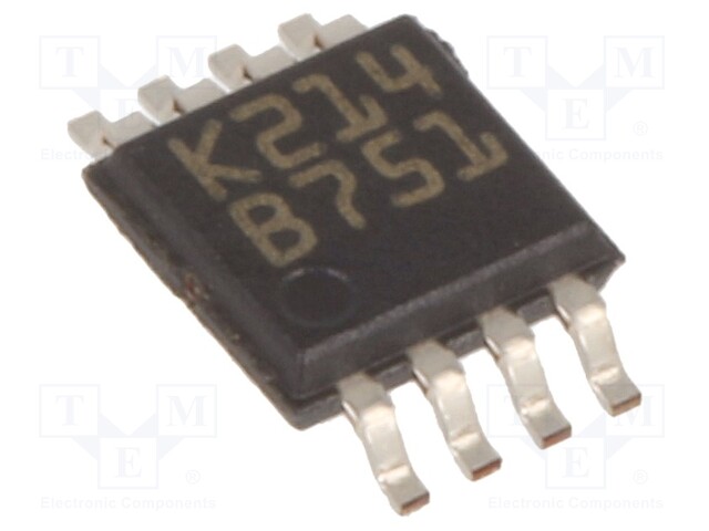 Operational amplifier; 6MHz; 2.7÷3.6V; Channels: 2; miniSO8