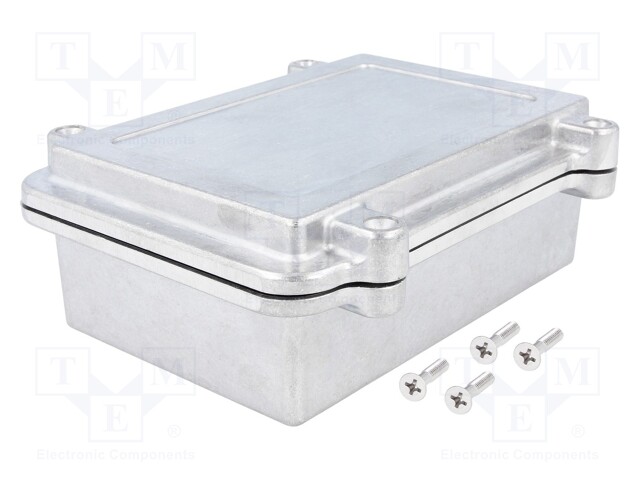 Enclosure: multipurpose; X: 112mm; Y: 152mm; Z: 55mm; aluminium; IP67