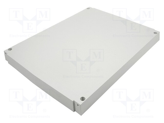 Hinged front panel; polycarbonate; W: 362mm; L: 479mm; Series: CAB