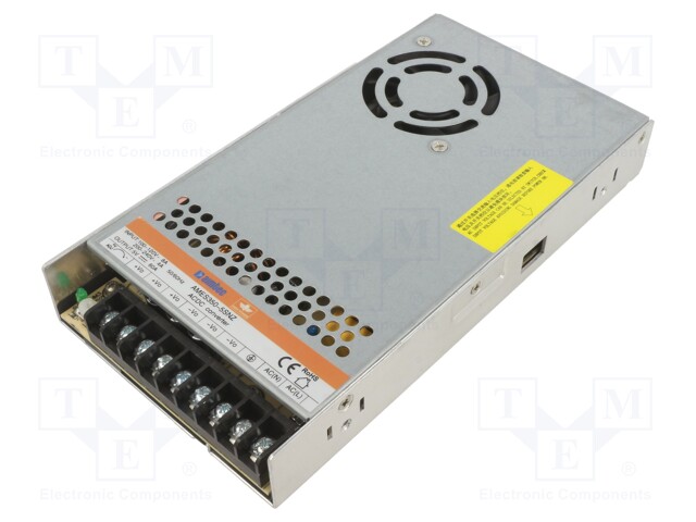 Power supply: switched-mode; voltage source; 300W; 5VDC; 60A; 700g