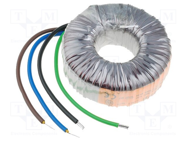 Transformer: toroidal; for halogen lamps; 200VA; 230VAC; 11.8V