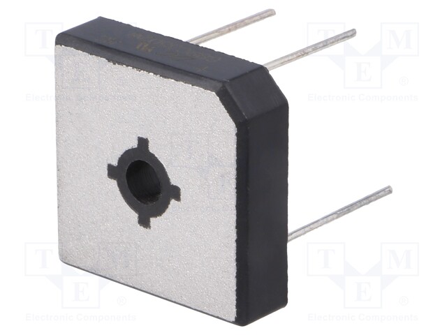 Single-phase bridge rectifier; Urmax: 200V; If: 35A; Ifsm: 400A