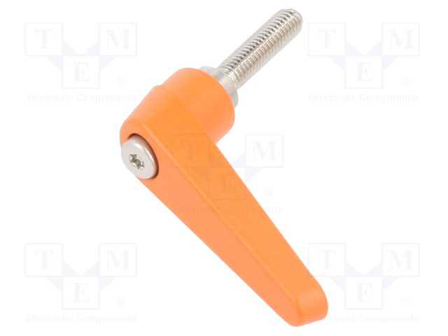 Lever; adjustable; Thread len: 25mm; Lever length: 45mm