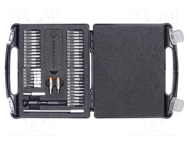 Kit: screwdriver bits; Pcs: 47