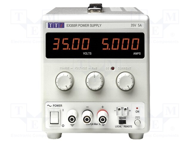 Power supply: laboratory; Channels: 1; 0÷18VDC; 0÷10A; Plug: EU,UK