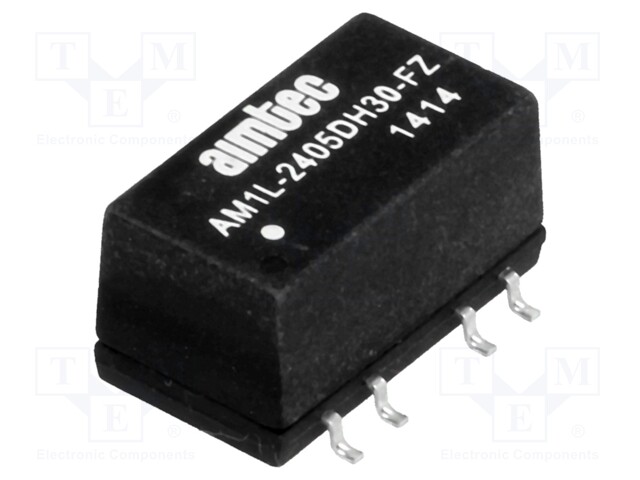 Converter: DC/DC; 1W; Uin: 21.6÷26.4V; Uout: 5VDC; Uout2: -5VDC; SMD