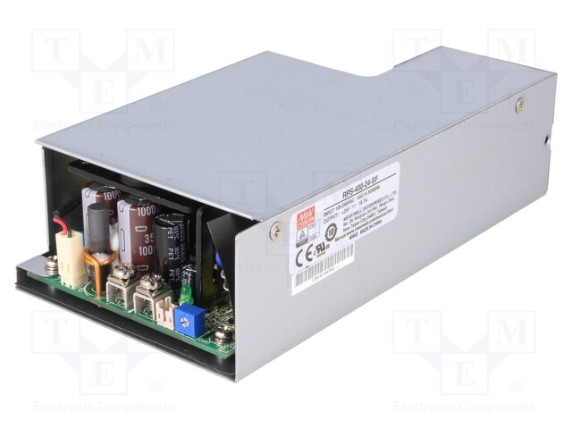 Power supply: switched-mode; 400W; 113÷370VDC; 80÷264VAC; OUT: 1