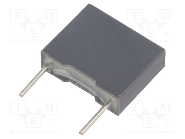 Capacitor: polyester; 2.2nF; 630V; Pitch: 7.5mm; ±10%; 2.5x7x10mm