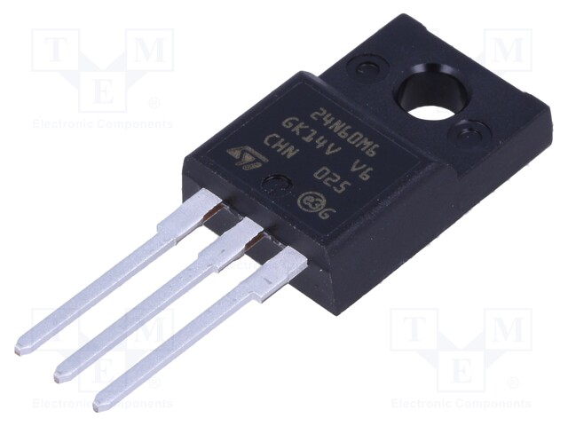 Transistor: N-MOSFET; 600V; 10.7A; Idm: 52.5A; 30W; TO220FP