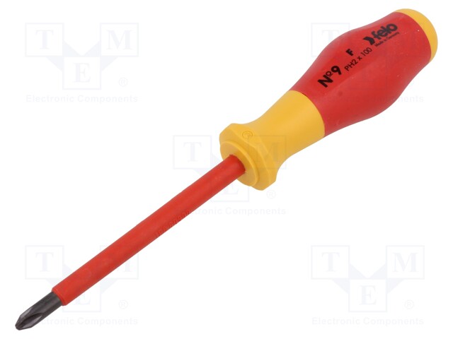 Screwdriver; insulated; Phillips; PH2