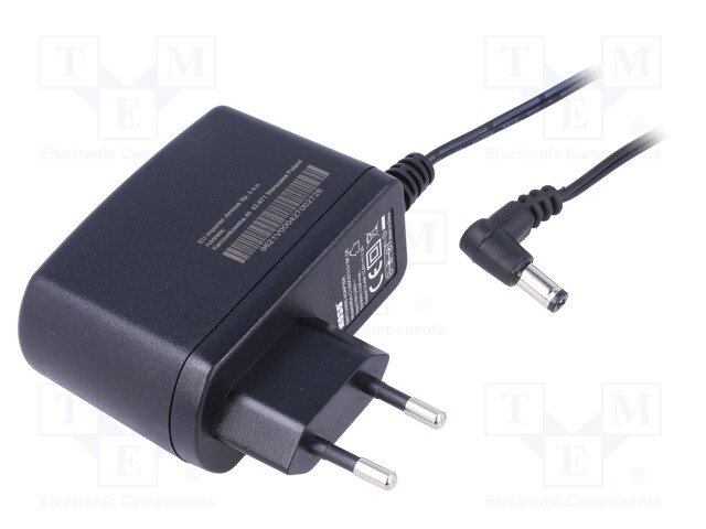 Power supply: switched-mode; 12VDC; 1.25A; Out: 5,5/2,1; 15W