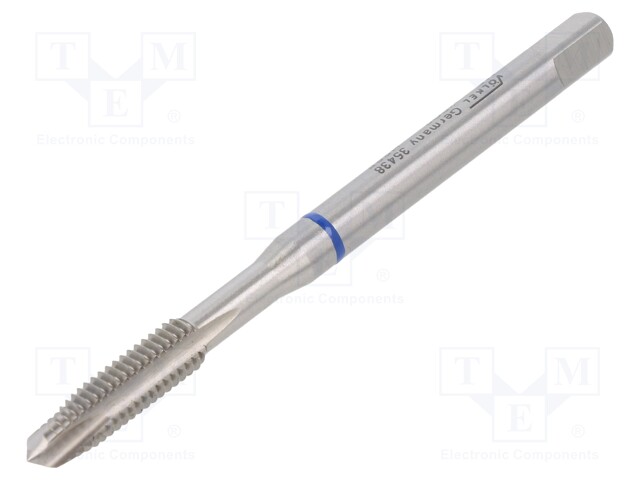 Tap; HSS-E; M6; 1; 80mm; to the through holes,stainless steel