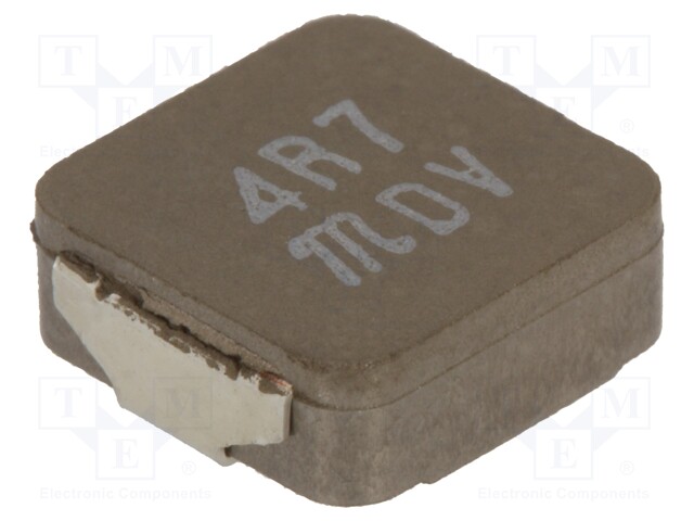 Inductor: ferrite; 4.7uH; Ioper: 10.3A; 15.9mΩ; ±20%; Isat: 14A