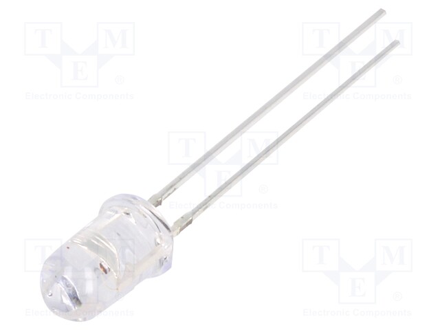 LED; 5mm; orange; 2180÷3000mcd; 3.5÷4.5lm; 60°; Front: convex