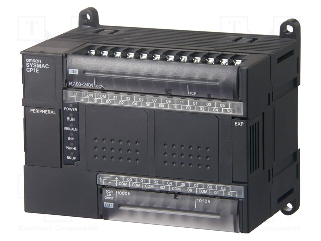 Module: PLC programmable controller; OUT: 12; IN: 18; OUT 1: relay