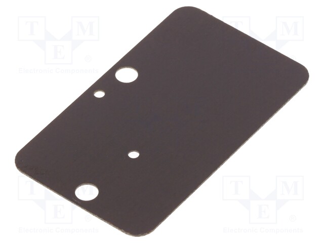 Microswitch SNAP ACTION; Shape: rectangular; 38x25.5x0.5mm