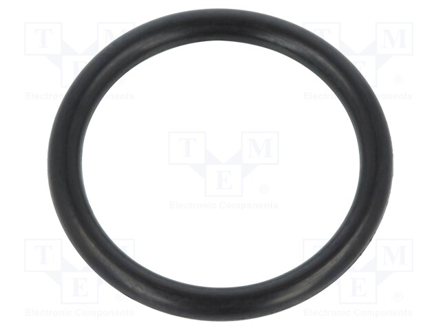 O-ring gasket; NBR; D: 3mm; Øint: 24mm; black; -30÷100°C