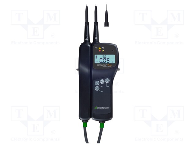 Tester: electrical; LCD 3,5 digit (1999); VAC: 100mV÷1.2kV; IP65