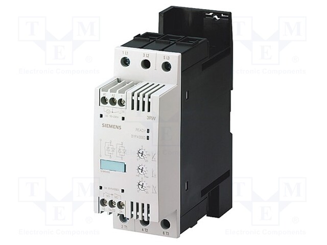 Module: soft-start; Usup: 200÷480VAC; Series: S0; DIN; 24VDC; 11kW