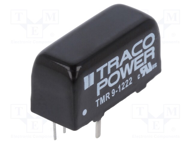 Converter: DC/DC; 9W; Uin: 9÷18V; Uout: 12VDC; Uout2: -12VDC; SIP8