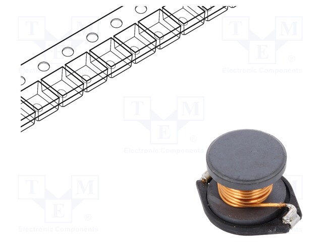 Inductor: ferrite; SMD; 15uH; 7.85A; 34mΩ; 18.7x15.2x12mm; ±20%