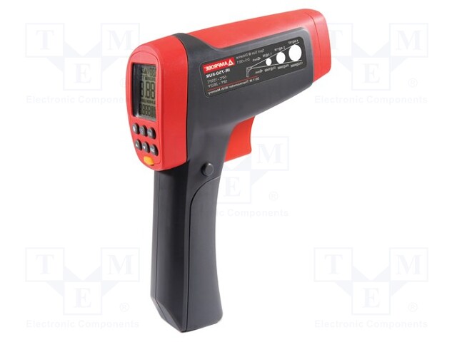 Infra-red thermometer; double LCD,with a backlit; -50÷1550°C