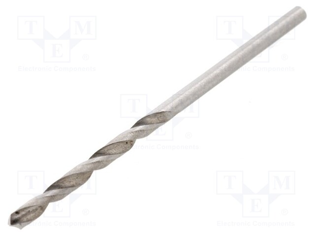 Drill bit; for metal; Ø: 2.4mm; HSS; Features: hardened