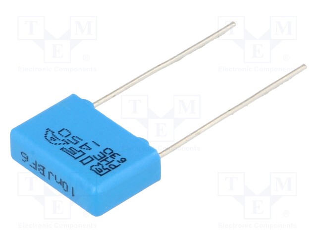 Capacitor: polypropylene; 10nF; 10mm; ±5%; 4x9x13mm; -55÷105°C