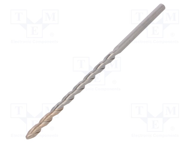 Drill bit; concrete; Ø: 8mm; L: 200mm; metal; cemented carbide