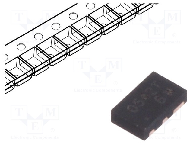 Diode: diode networks; 8V; 5A; unidirectional; 75W; SLP1610P4