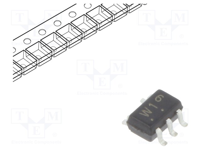 IC: digital; 3-state,buffer,non-inverting; Channels: 1; IN: 1; SMD