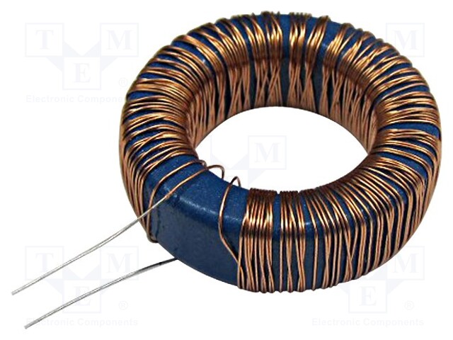 Inductor: wire; THT; 1mH; 200mA; 3.31Ω