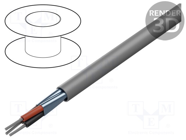 Wire; EcoCable® Mini,EcoGen™,UL AWM 21460,VW-1; 3x20AWG; MPPE