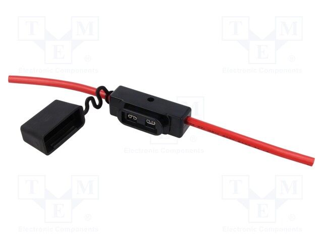 Fuse acces: fuse holder; 80A; Leads: cables; -40÷85°C; 58V