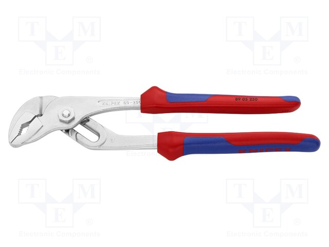 Pliers; for pipe gripping; 250mm